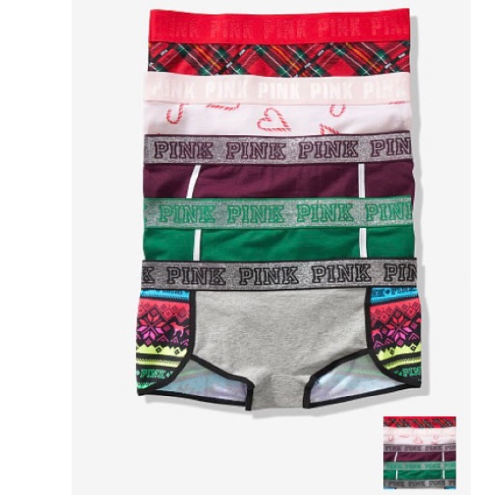 Victoria’s Secret Pink Logo Boyshorts